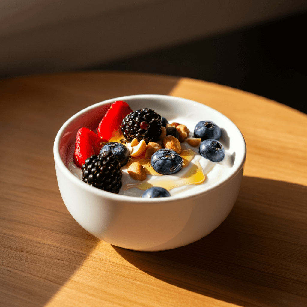 꿀과-요거트-조합