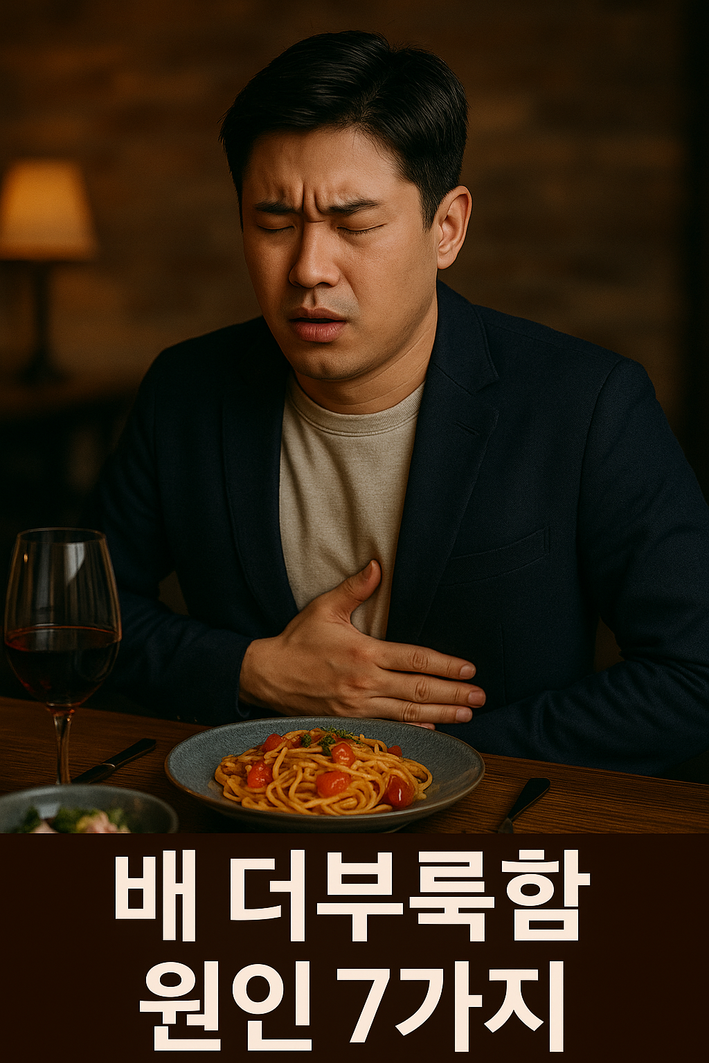 소화불량 더 부룩함 복부팽감의 숨겨진 이유