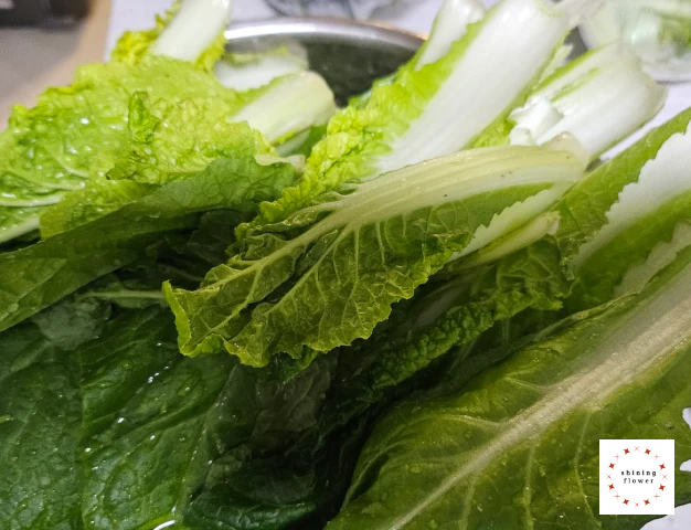 얼갈이배추시락국-얼갈이배추 다듬어 씻기