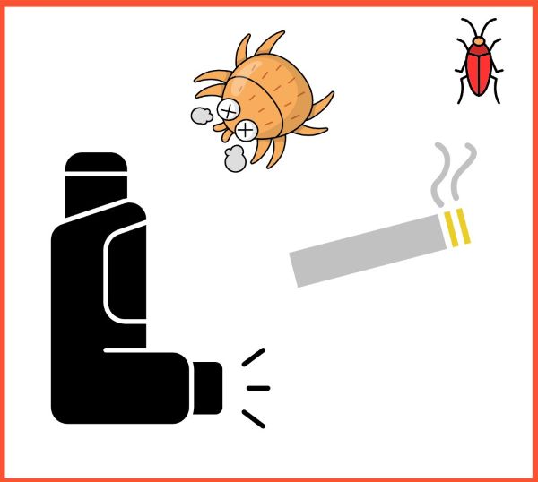 천식을 일으키는 담배 진드기