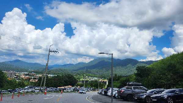 완주 워터파크 가는길