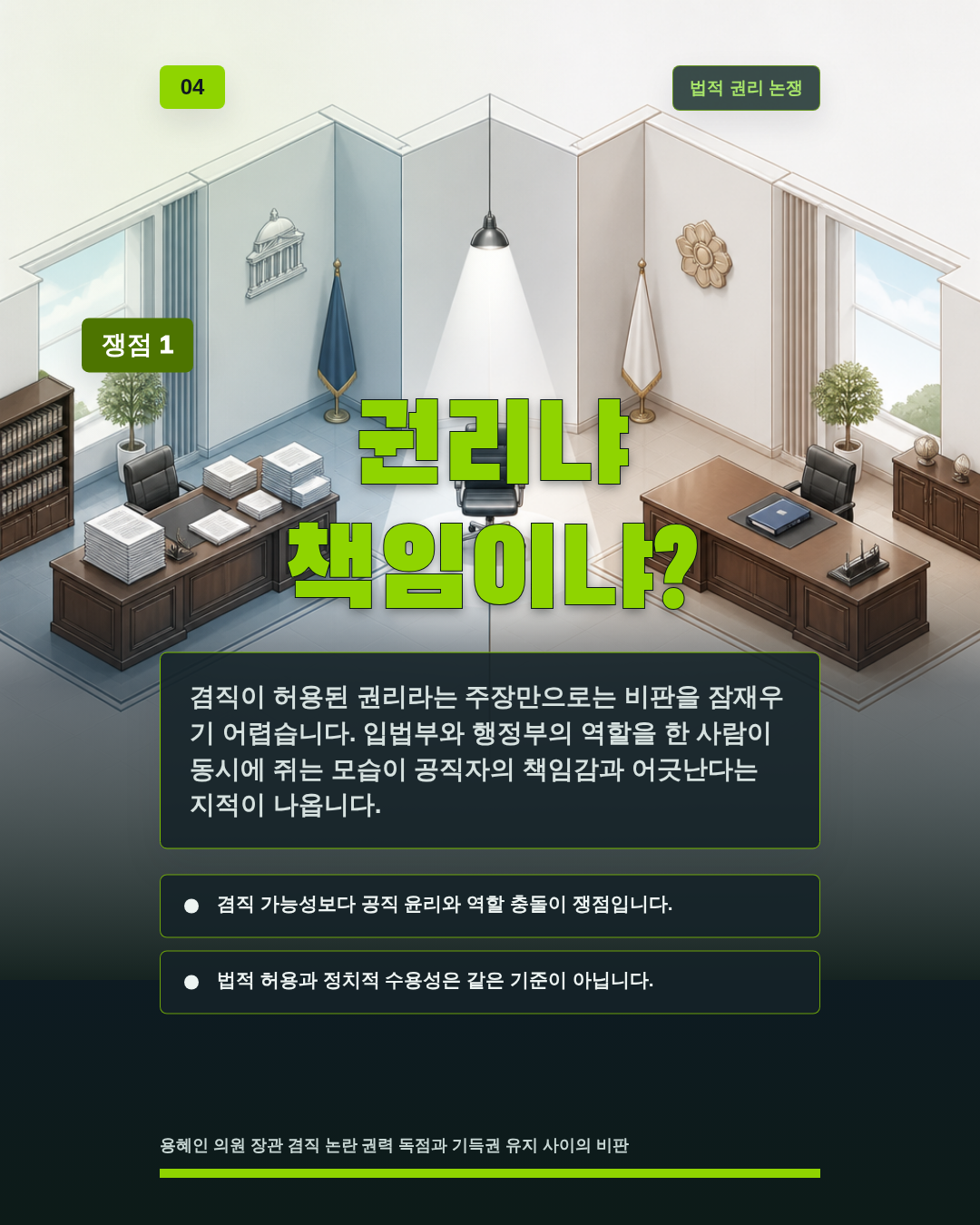 권리냐 책임이냐?