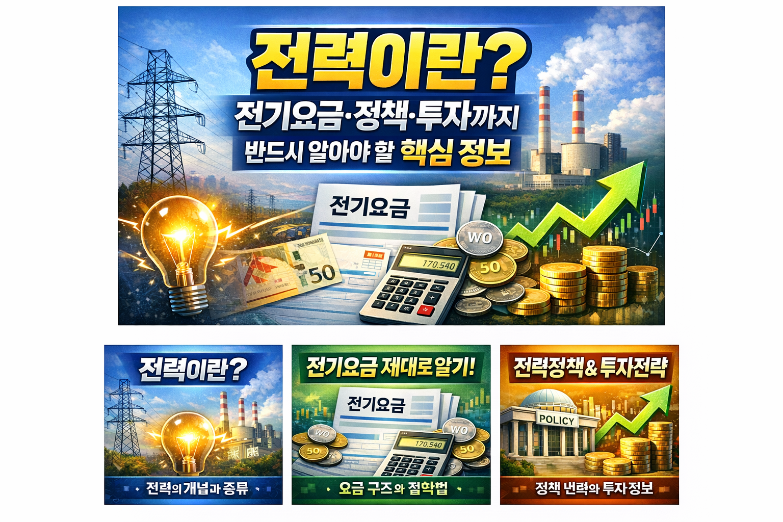 전력 정책 총정리｜전기요금은 왜 정부가 정할까?