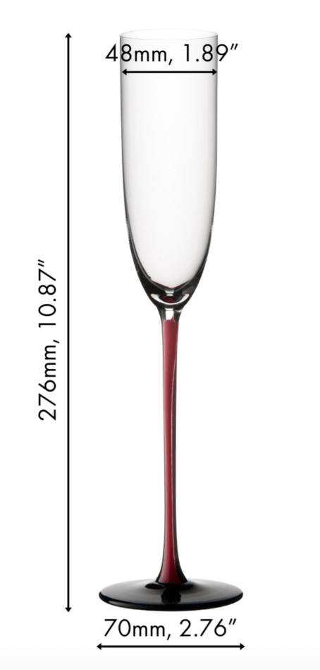샴페인 잔 크기