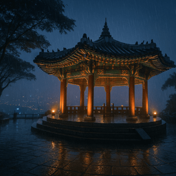 북악스카이웨이 팔각정 – 운무 낀 도시 산책의 정수