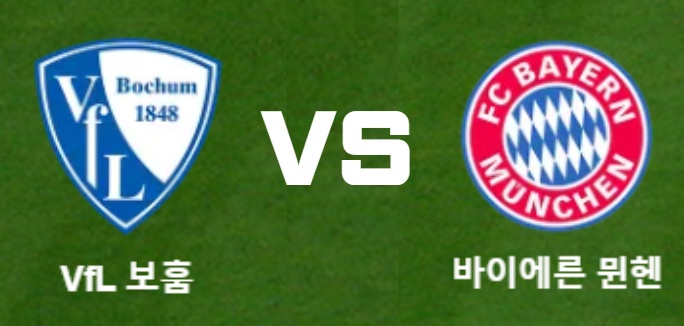 VfL 보훔 VS 바이에른 뮌헨