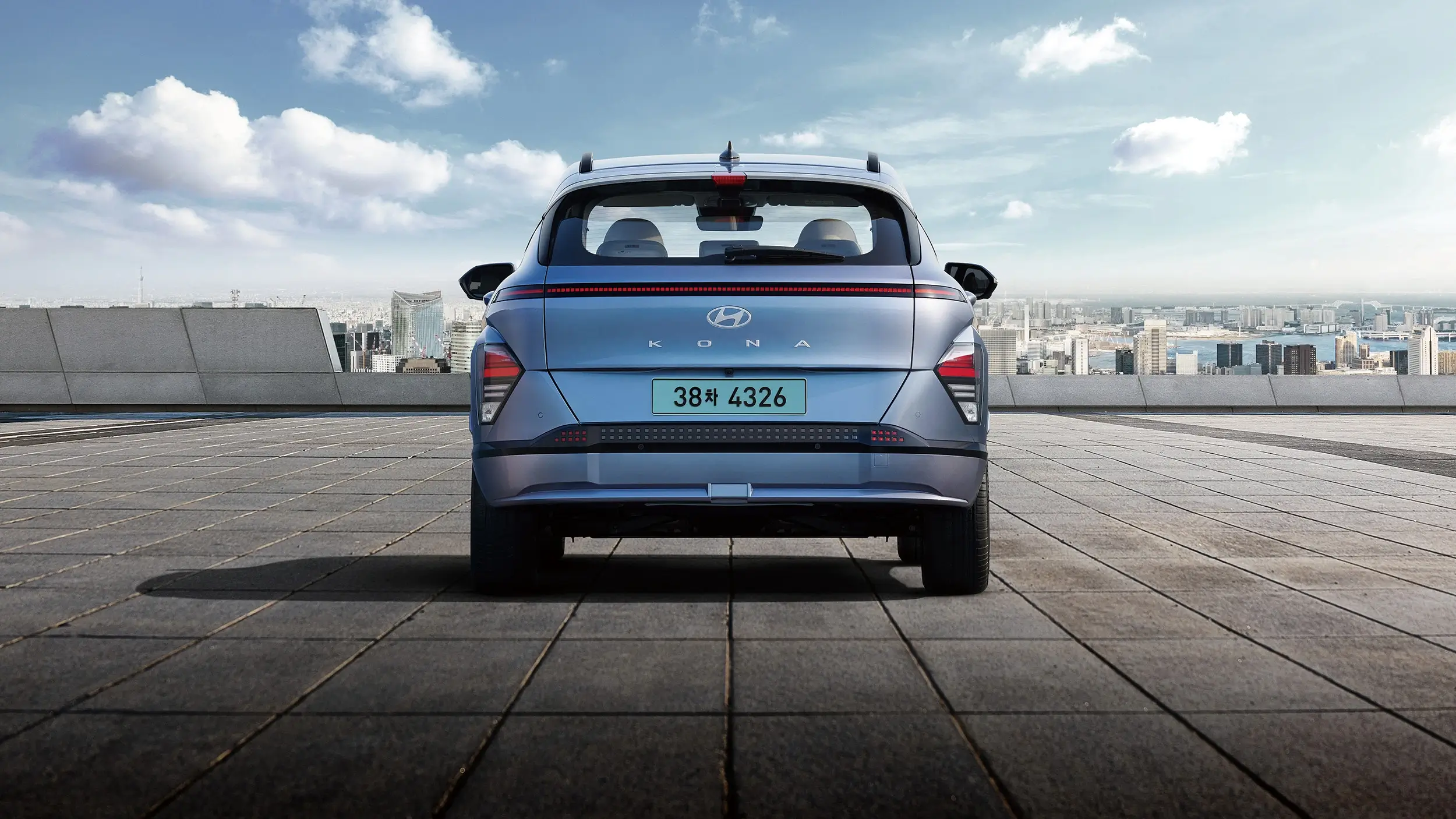 현대 코나 일렉트릭 이미지 후면