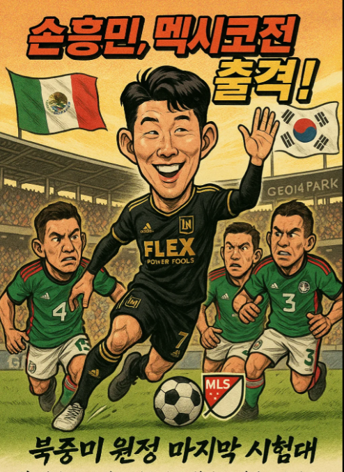 국가대표 평가전 : 9월 10일 멕시코 대 대한민국 축구 평가전