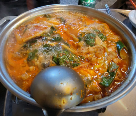 6시내고향 송파구 새마을전통시장 수구레 전골 맛집