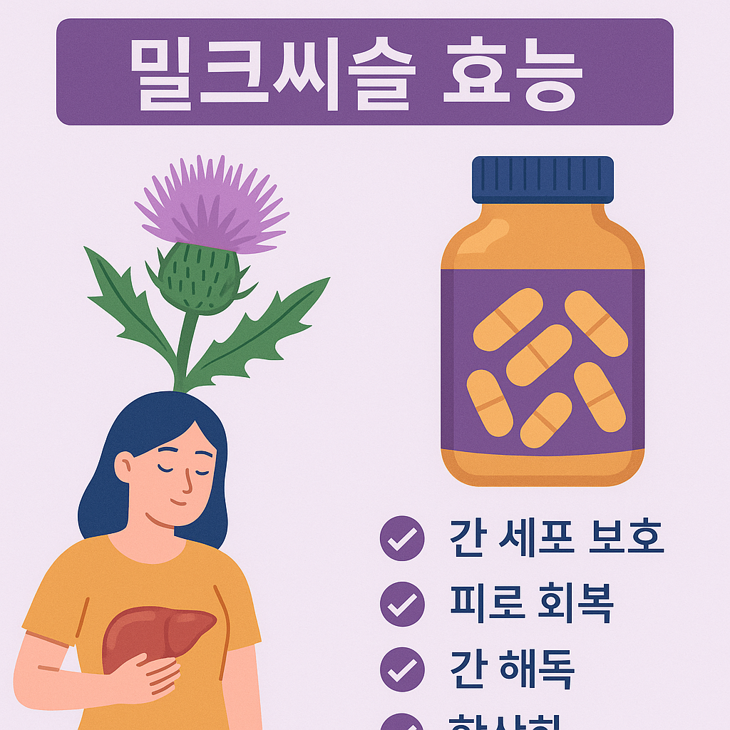 밀크씨슬 효능