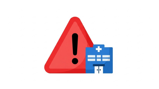 췌장암 초기증상 병원경고 아이콘