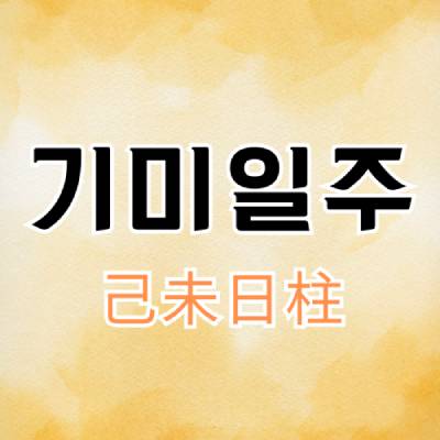 기미일주(己未日柱)