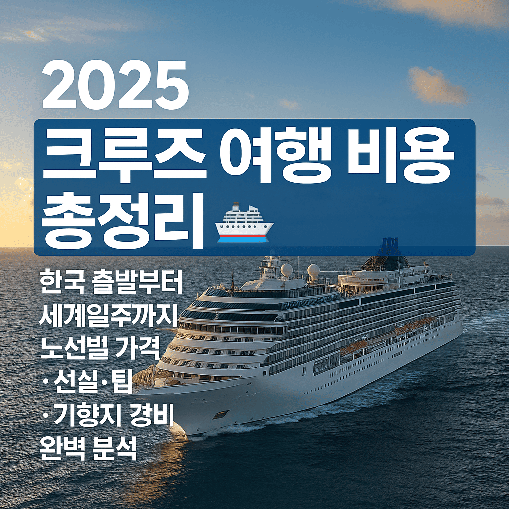 크루즈비용에 대한 대표 이미지
