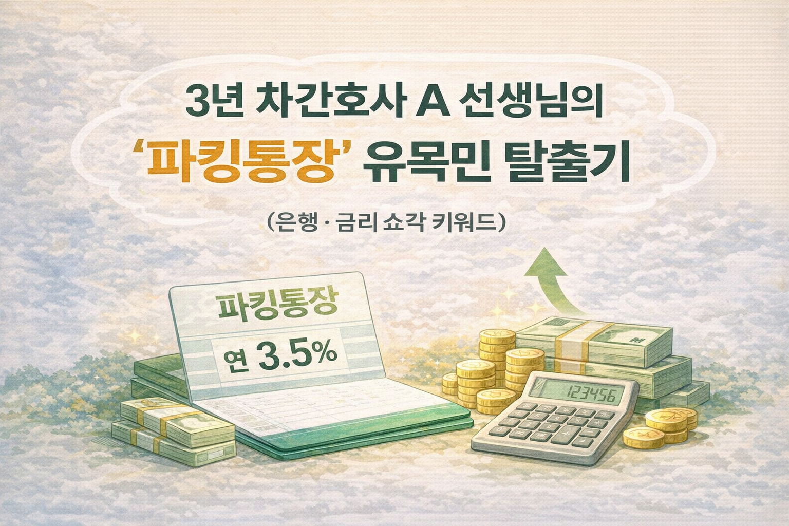 [너스앤 머니 17] 3년 차 간호사 A 선생님의 &lsquo;파킹통장&rsquo; 유목민 탈출기