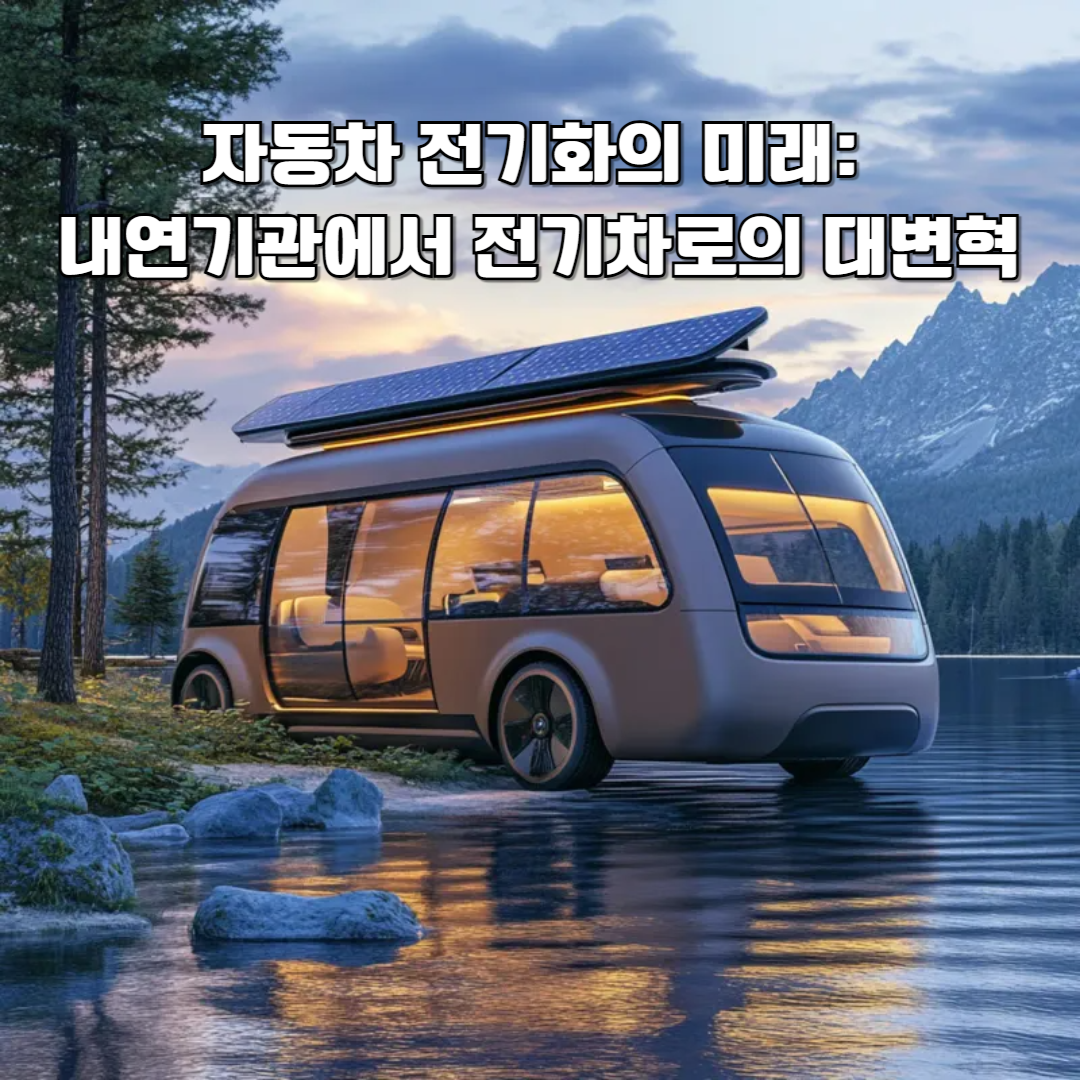 자동차 전기화의 미래: 내연기관에서 전기차로의 대변혁