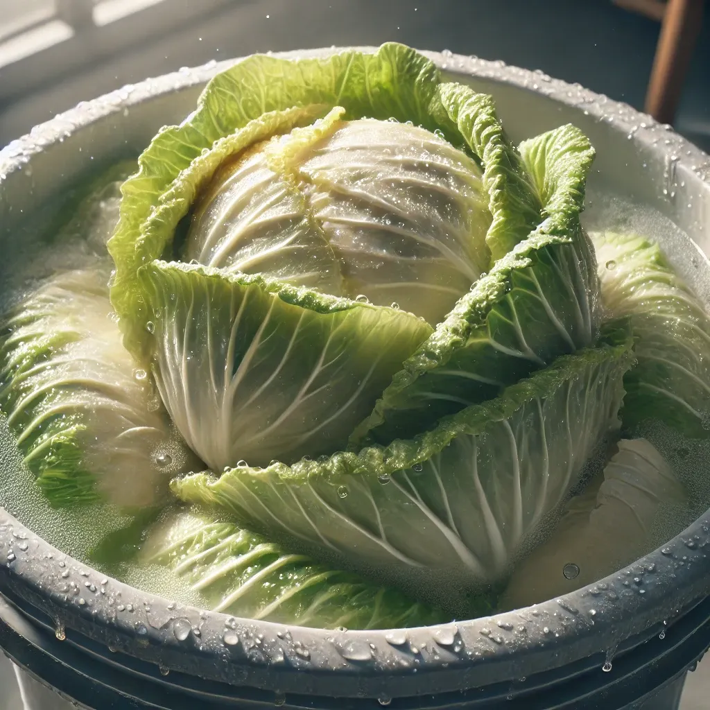 절임배추 물빼는 시간과 방법