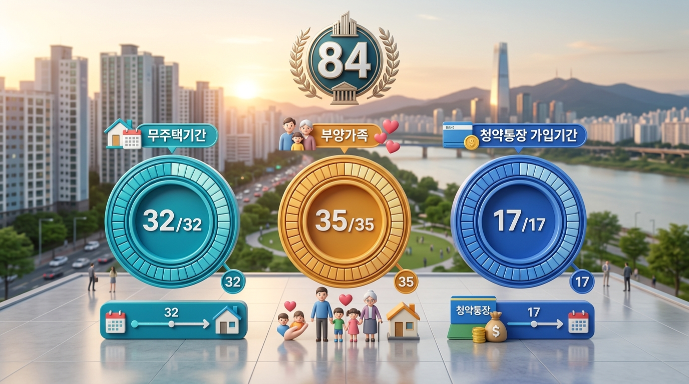 청약 가점 구성
