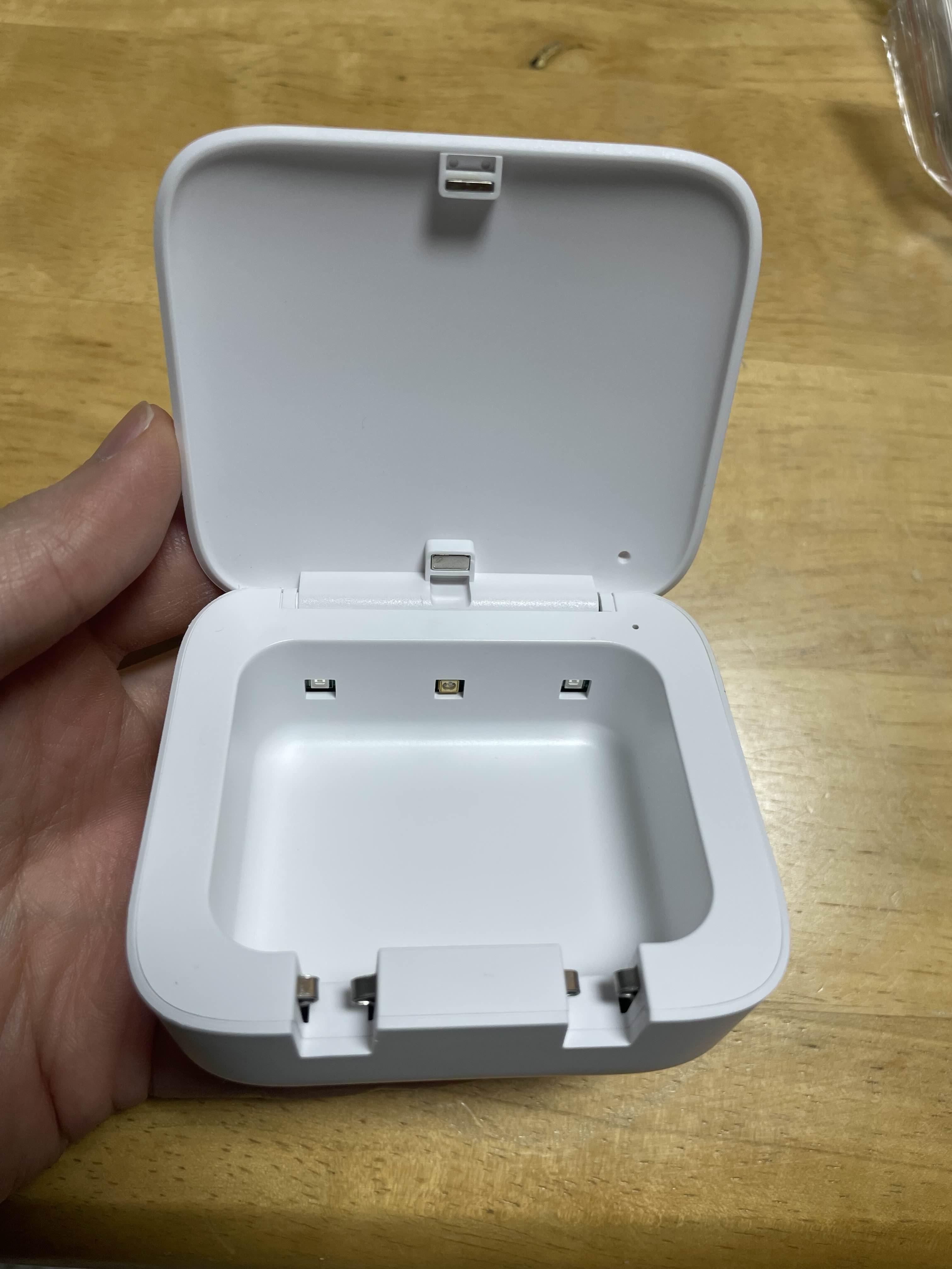 UVC-LED 와이즈 핏 칫솔 살균기 내부 모습