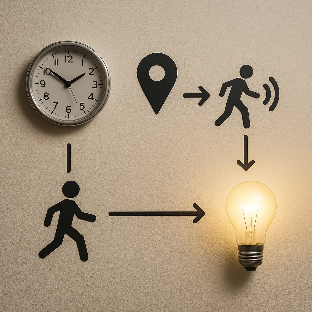 자동화 루틴 – 우리 집 전등이 스스로 꺼진다