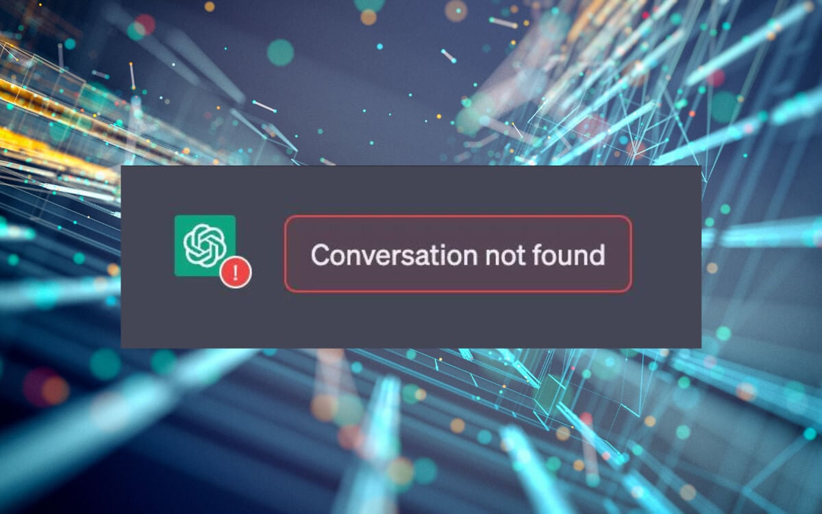 Conversation Not Found