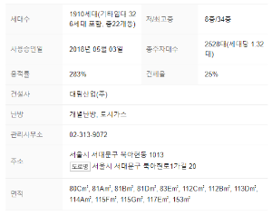 단지정보