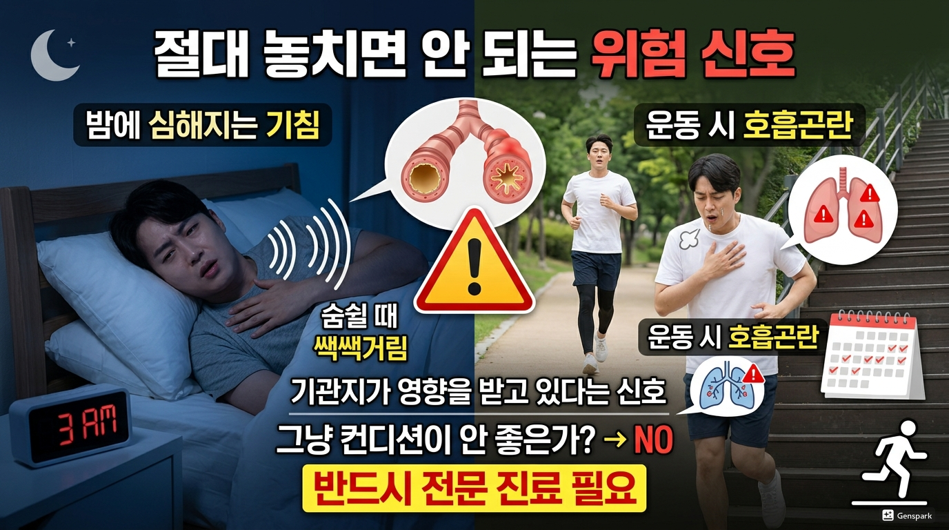 절대 놓치면 안 되는 위험 신호