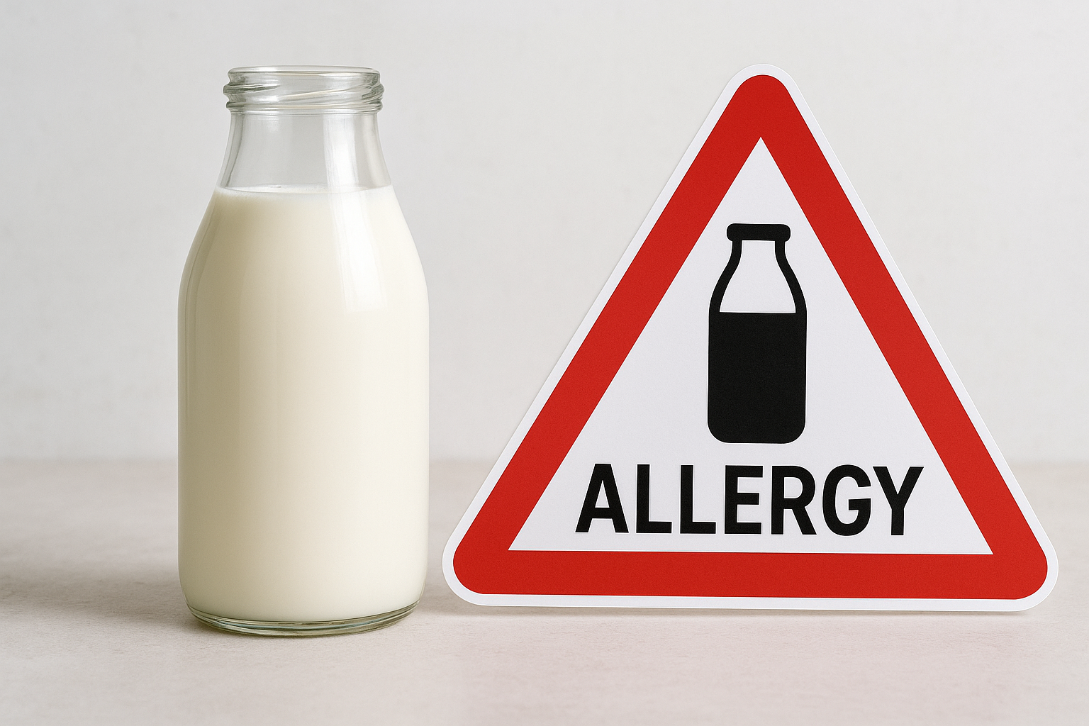 우유 알레르기의 원인, 증상, 진단, 관리, 예방