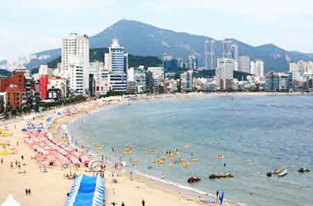 광안리 해수욕장 사진