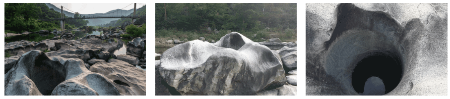 순창 장군목 요강바위