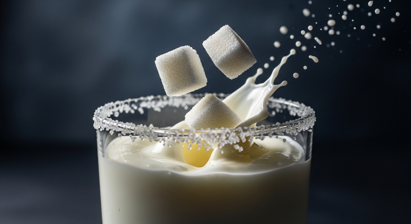 요거트에 들어가는 각설탕 이미지