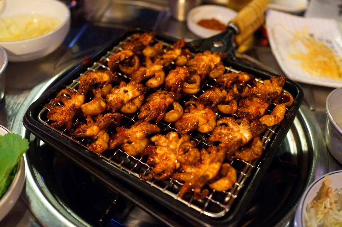 부산 해운대 맛집 여행 매운 쭈꾸미 맛집 희야네석쇠쭈꾸미