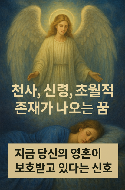 천사, 신령, 초월적 존재가 나오는 꿈
