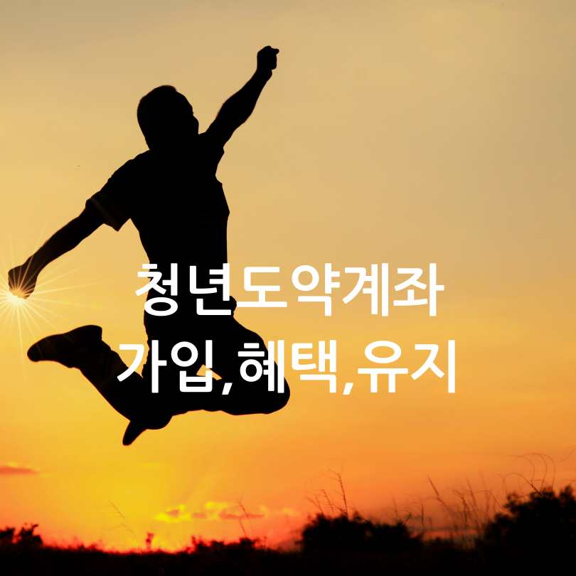 청년도약계좌가입,혜택,유지조건