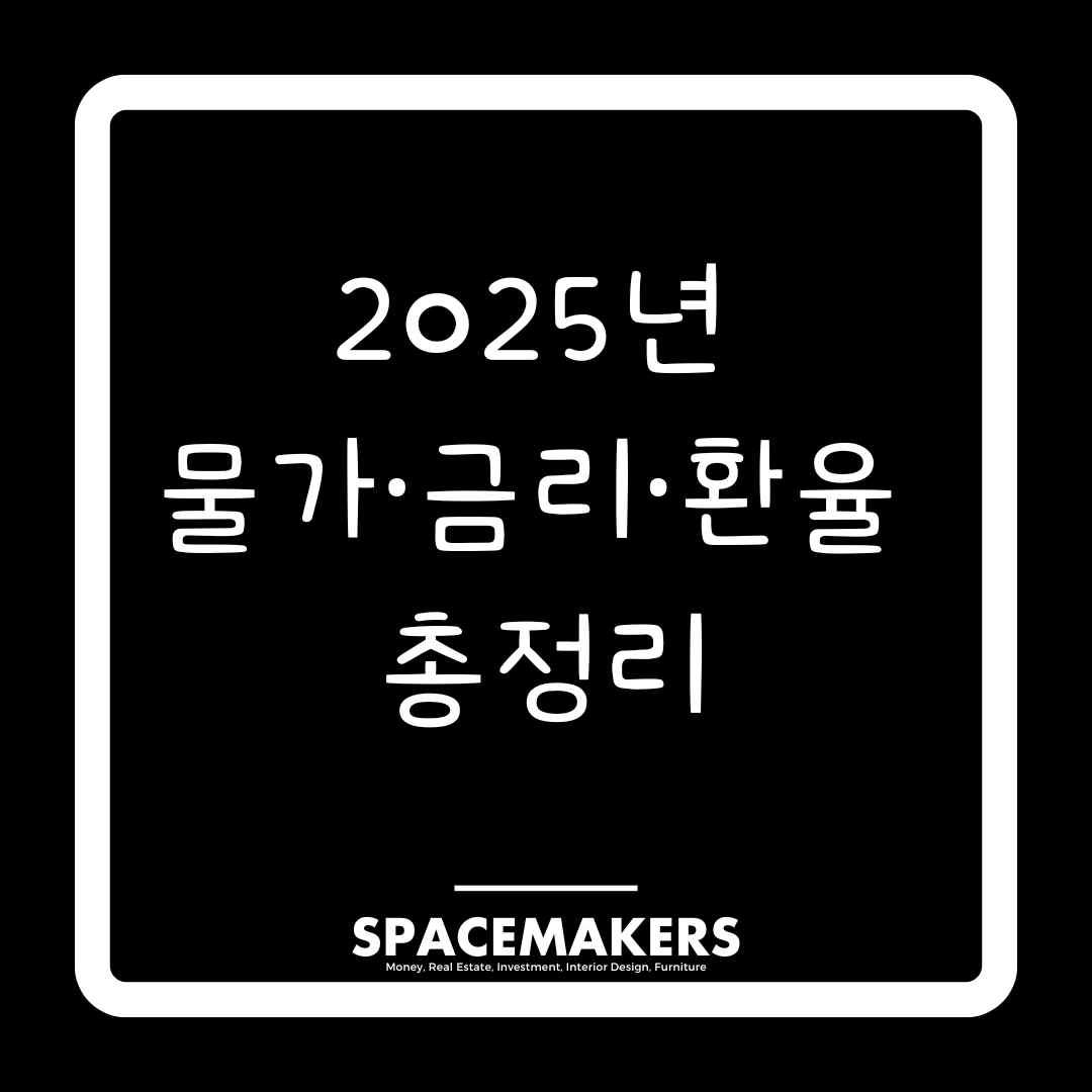 2025년 물가 금리 환율 총정리