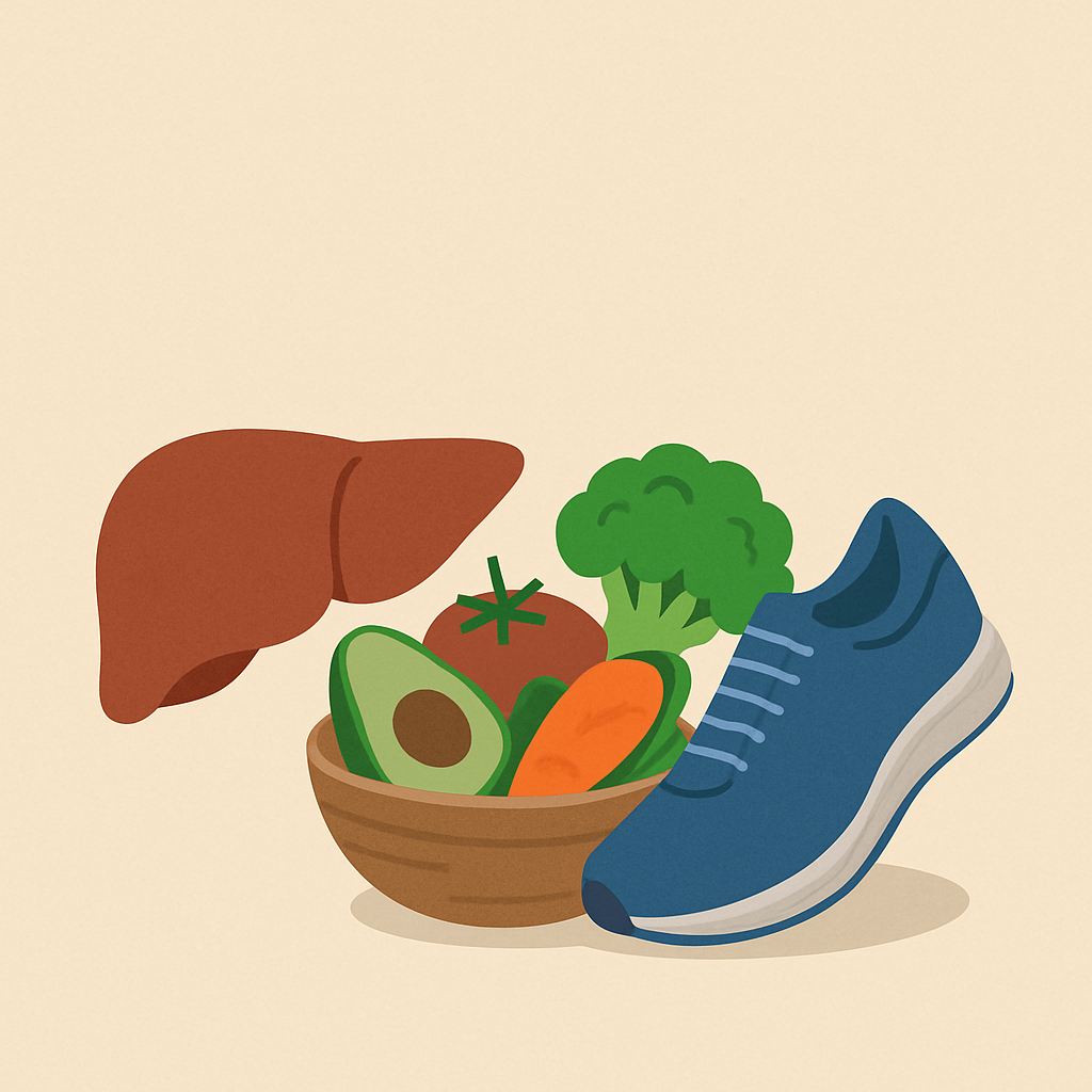 지방간 예방을 위한 식습관 & 운동 루틴