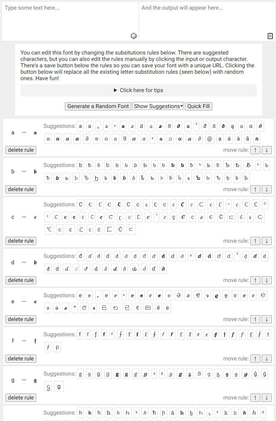 인스타 폰트 변환
3