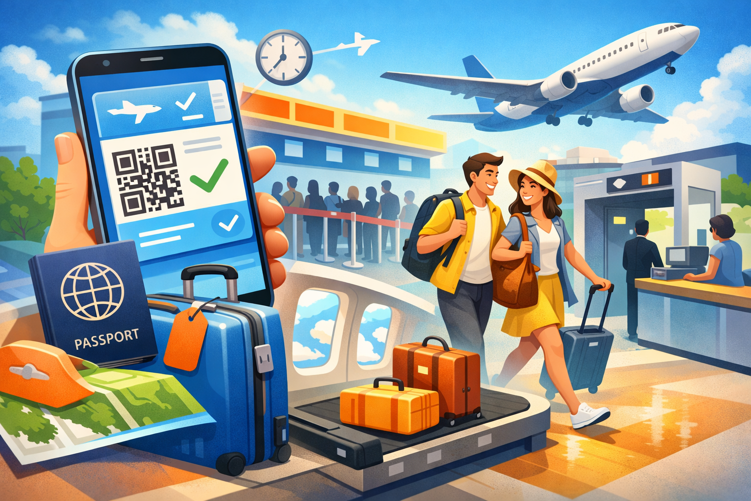 웹체크인 방법 총정리｜하는 이유&middot;가능 시간&middot;티켓&middot;수하물까지 한 번에 관련 사진