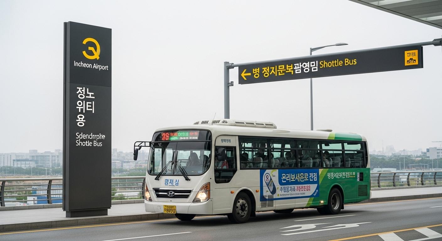 인천공항 셔틀버스 노선