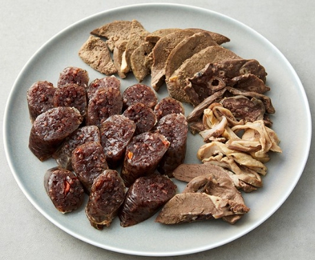 한국 음식-모듬 순대