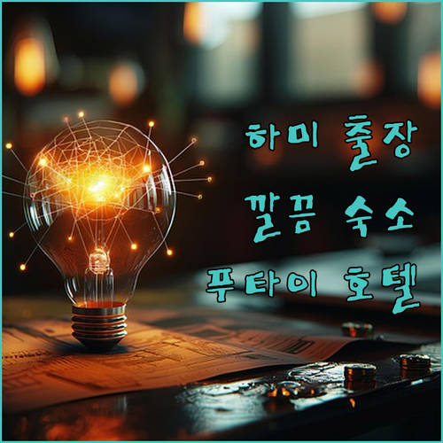 하미 출장객을 위한 깔끔한 숙소 푸타
