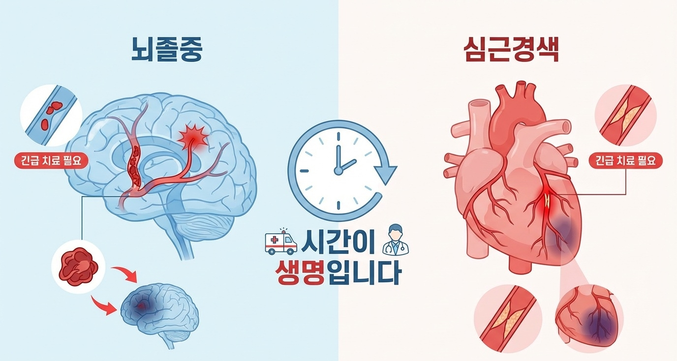 뇌졸중과 심근경색, 어떤 질환일까?