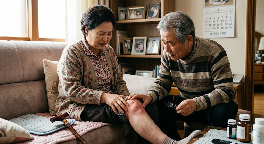 엄마가 등산을 포기했던 이유: 무릎 관절염, 연골 주사만이 답일까?