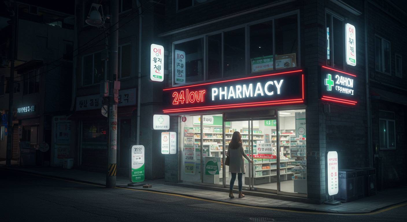 전국 늦게까지 문여는 약국, 어디서든 안심하세요!