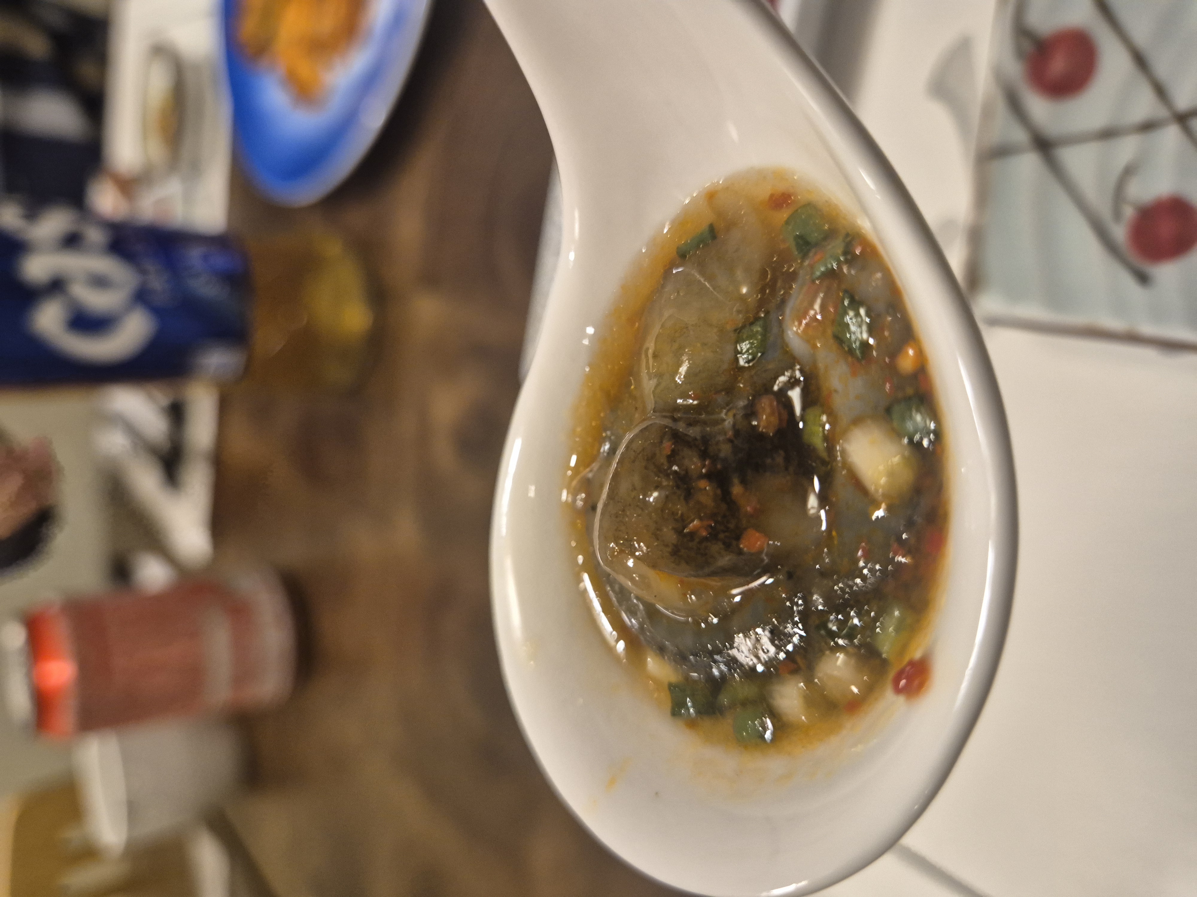 활코스요리의 해산물