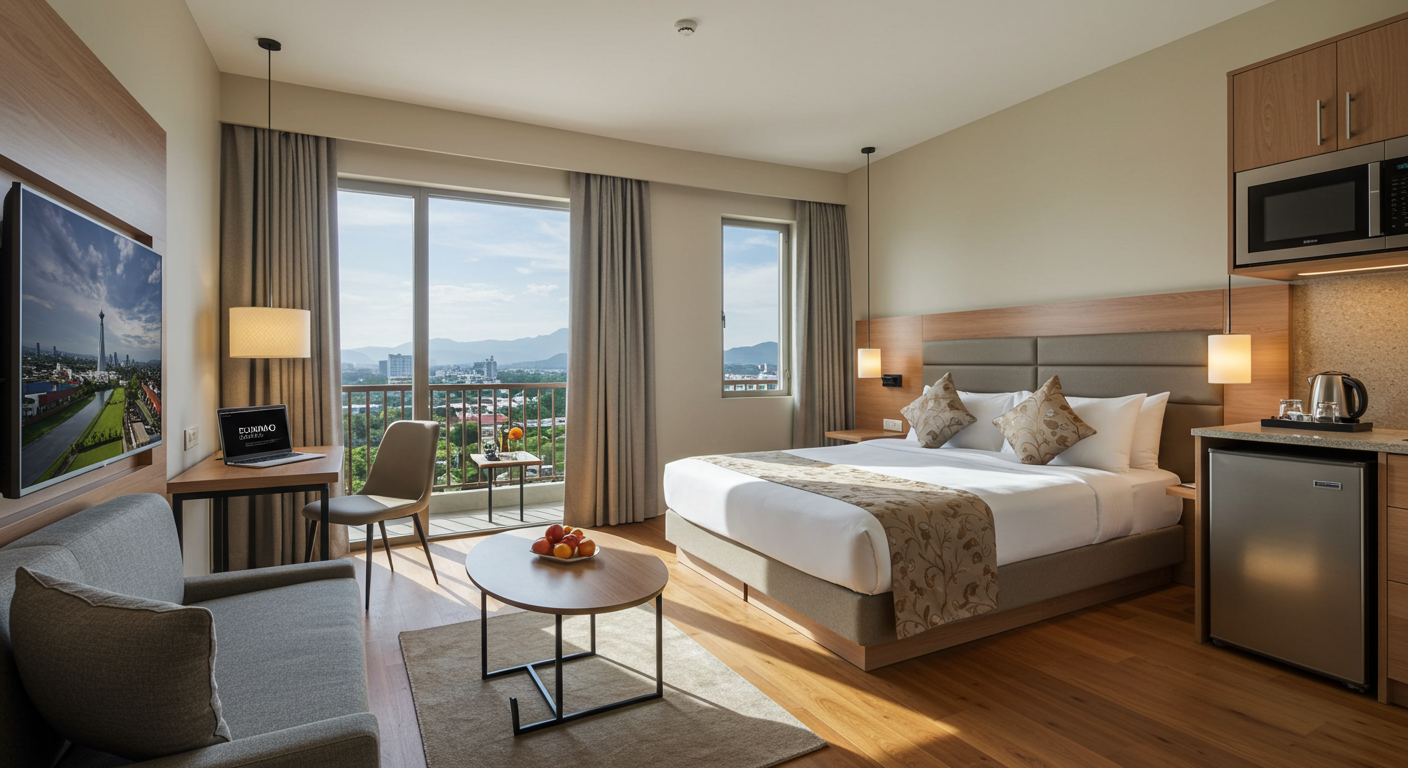 단기렌탈 아파트 내부