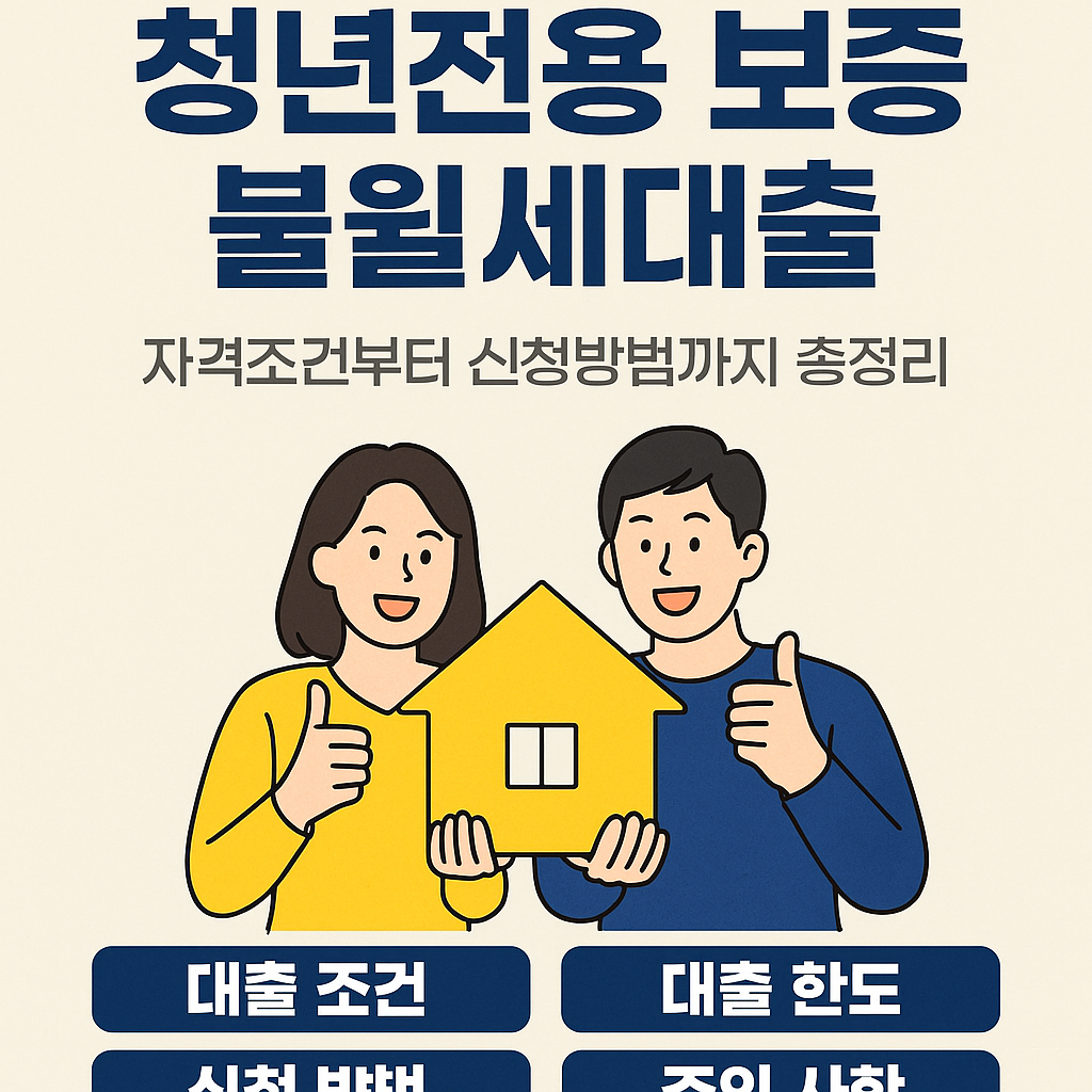 2025 청년 월세대출 총정리: 자격조건부터 신청방법까지