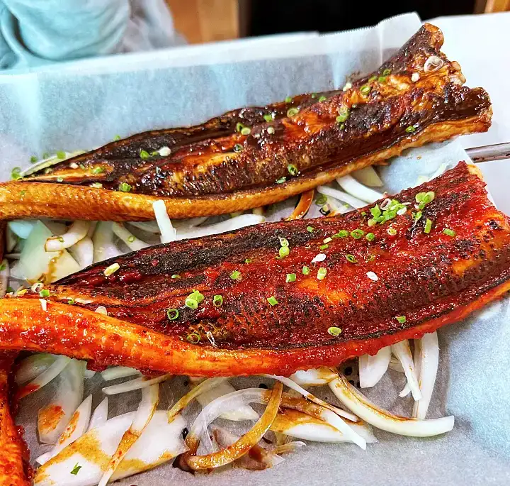 식객 허영만 백반기행 180회 반효정 편 삼색 장어구이 바다장어 아나고 붕장어 양념 간장 소금 구이 보령 맛집 소개