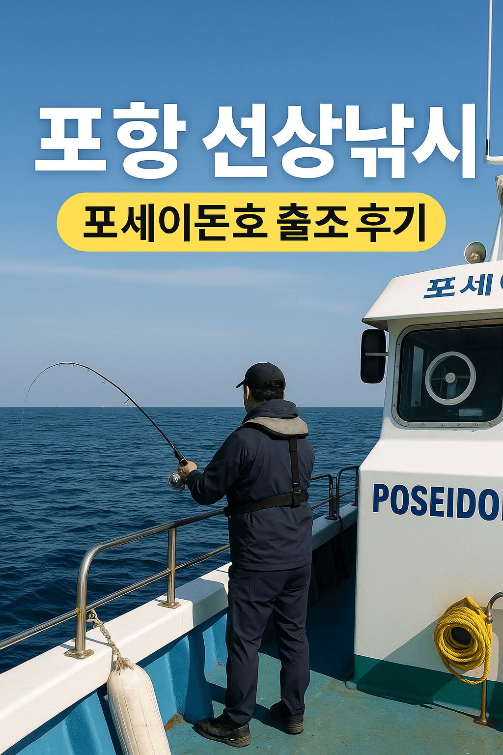 포항 선상낚시 포세이돈호
