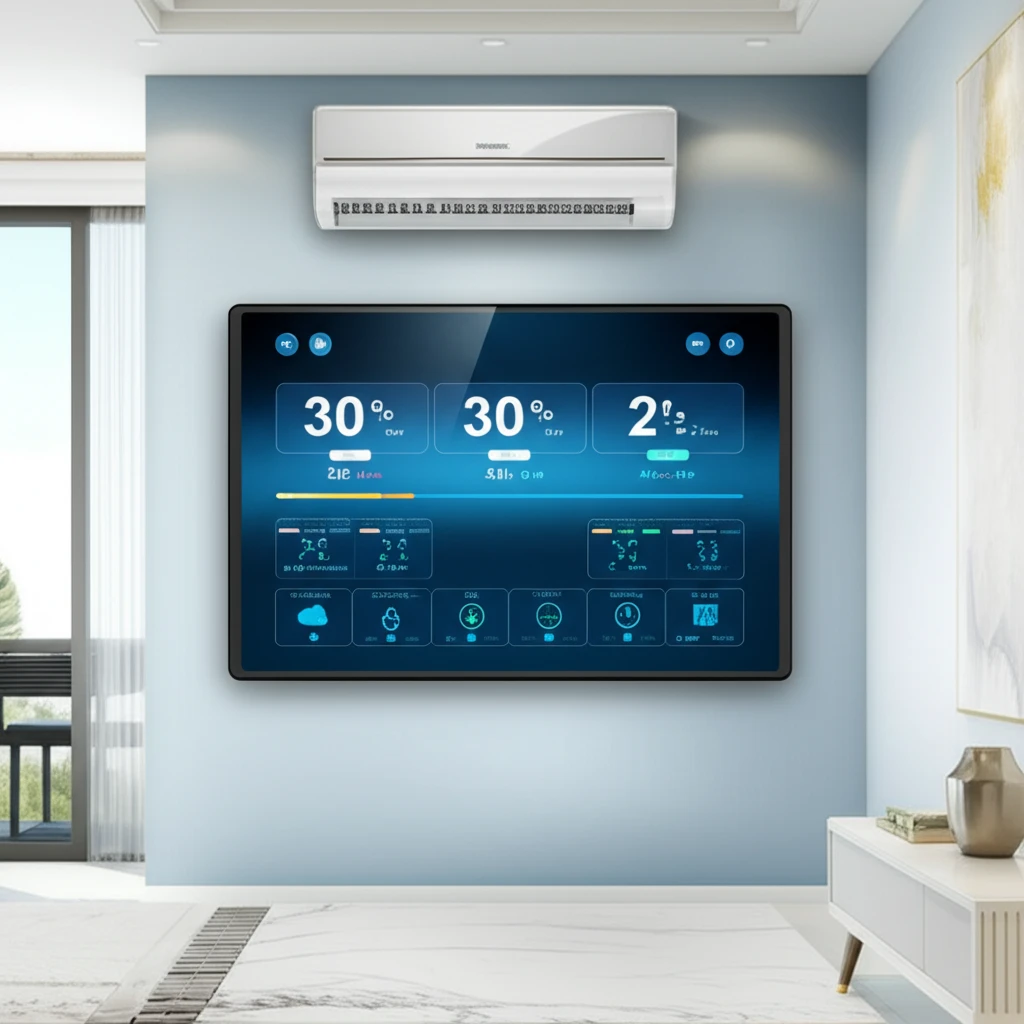 인공지능 에어컨 자동 절전 시스템: