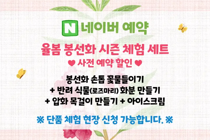 율봄식물원 봉선화 시즌